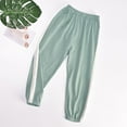 thumbnail image 2 of Lmnyox Kids Cotton Sport Pants Lightweight Casual Athletic Joggers Boys Girls Elastic Waist Sweatpants, 2 of 8