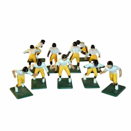 - Electric Football 11 Regular Size Players in Yellow Black Away Uniform