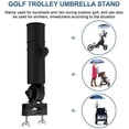 thumbnail image 3 of Jinsinto Support de Parapluie de Golf, Support Universel Réglable pour Chariot de Golf, Porte-Parapluie pour Poussette, 3 of 5