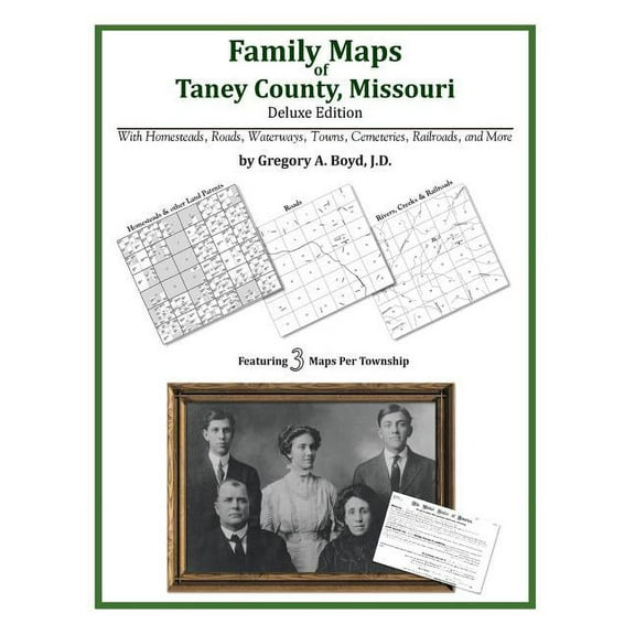 Family Maps of Taney County, Missouri (Paperback)