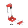 thumbnail image 3 of Herramienta localizadora de taladros para carpintería, posicionador de perforación, localizador de punzones para muebles de bricolaje, herramientas manuales de posición, Rojo, 3 of 10