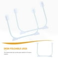 thumbnail image 3 of BRIGHTFUFU 2 piezas plegables piernas de horquilla de muebles de muebles de muebles de metal para el sofá del gabinete del soporte de tv, 3 of 7