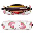 thumbnail image 2 of Fotbe Watermelon Estuche para Lápices de Cuero con Estampado, Estuche con Cremallera Resistente, Organizador Compacto y Elegante para Papelería, 2 of 7