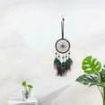 thumbnail image 2 of Billuyoard Atrapasueños campanillas de viento no tóxico resistente a impactos línea suave atrapasueños de plumas de pavo real Decoración del hogar, 2 of 6