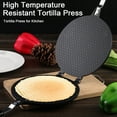 thumbnail image 3 of Homelife Tortilla Maker Non-Stick Aluminum Tortilla Press with Handle for Kitchen Heavy-Duty Stove Top Tortilla Press And Cooker High Temp Resistant Kitchen Gadget, 3 of 13
