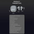 thumbnail image 5 of Outoloxit Ear Buds, Language Translator Simultaneous Interpretation Earphone Supports Over 32 Different Languages Headphones Translator Earbuds, Blue, 5 of 7
