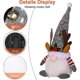 thumbnail image 3 of 2 Pieces Christmas Gnome Figures, Led Gnome Handmade With Pointed Hat Bd, 3 of 5