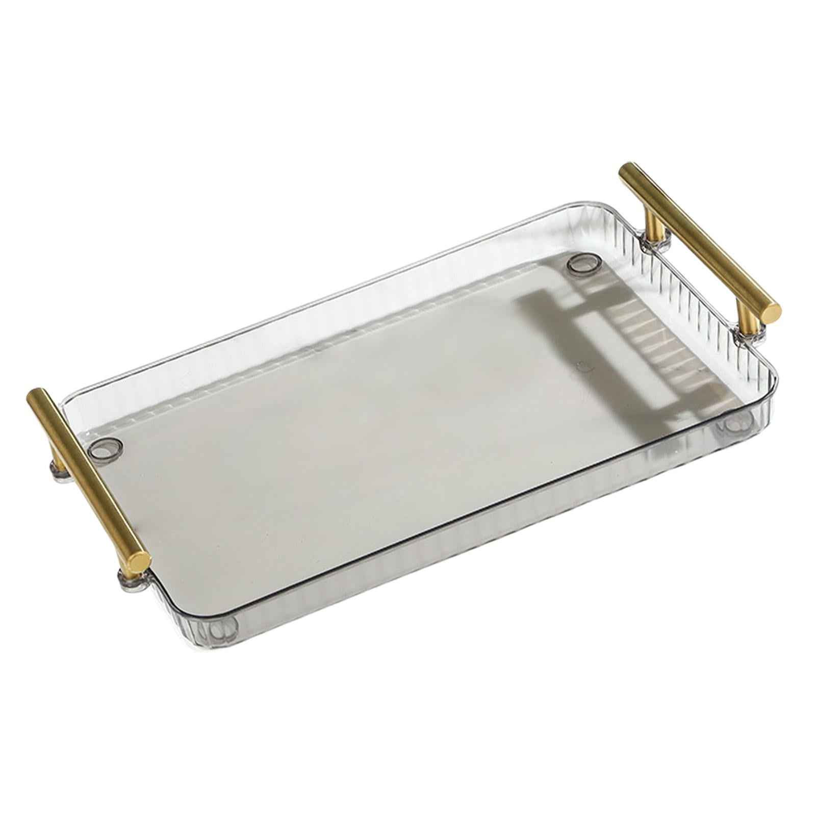 Creative Converting 15.5 Clear Plastic Rectangular Serving Tray