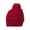 Red, variant on Youth/Junior Thick Knitted Beanie w/ Pom - Camel
