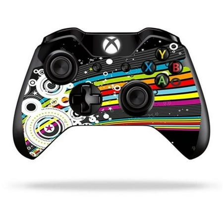 MightySkins MIXBONCO-Color Blast Skin Decal Wrap for Microsoft Xbox One & One S Controller Sticker - Color Blast