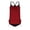 Wine, variant on purcolt Womens Plus Size Two Piece Tankini Swimsuits Adjustable Strappy Swim Top with High Waisted Bottom Bathing Suits Tummy Control Swimwear