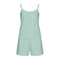 thumbnail image 6 of Wiyuqeen 2 Piece Sets for Women Polka Dot Cotton Nightwear Spaghetti Strap Camisole and Shorts Soft Comzy Loungewear Sleepwear, 6 of 8