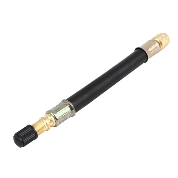 REGALWOVEN 5.5'' Flexible Rubber Tire Valve Stem Extension Tire Valve Adaptor Universal Vehicle Motorcycle Truck