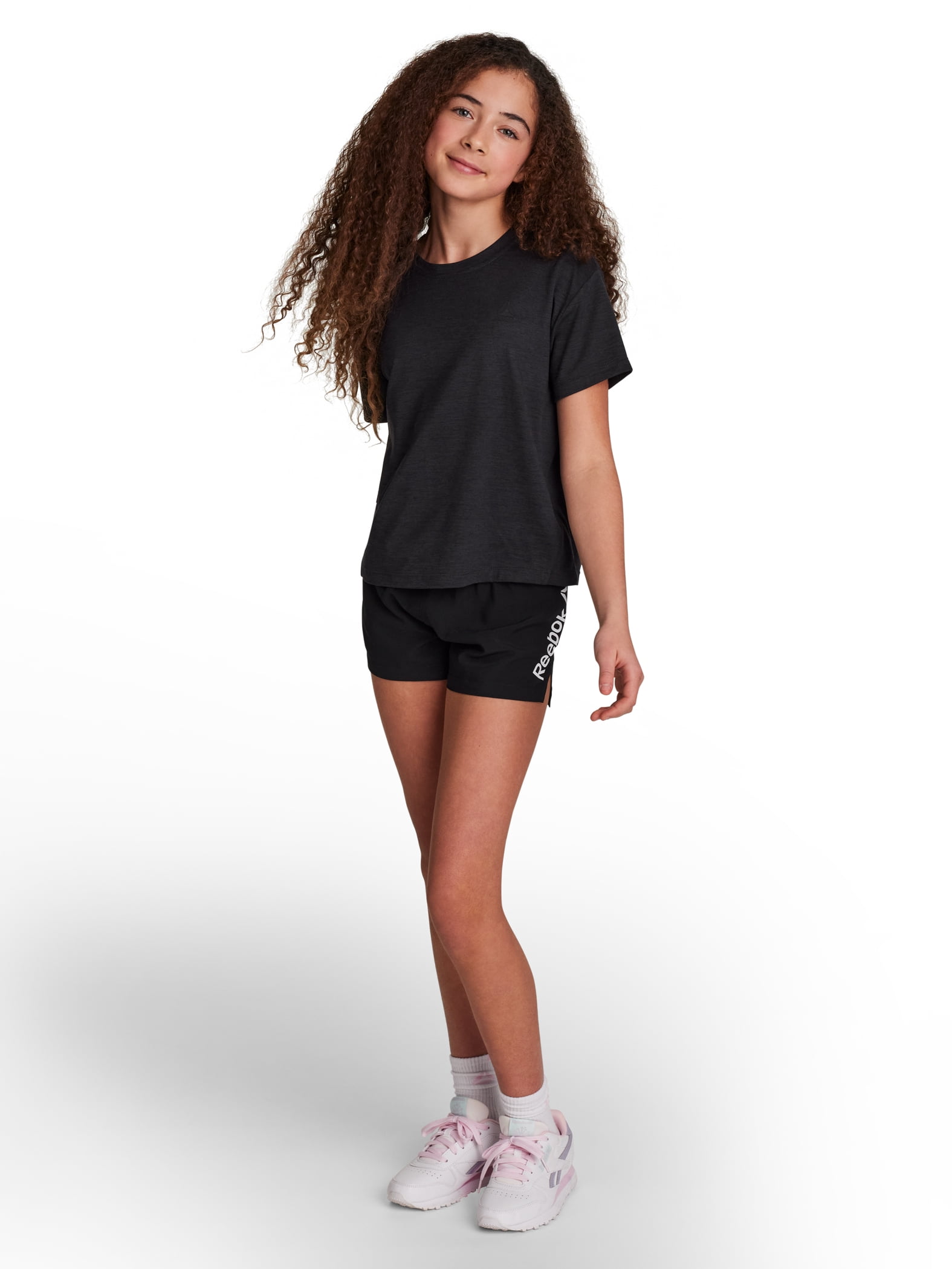 Reebok Girls Staple Short, Sizes 4-18