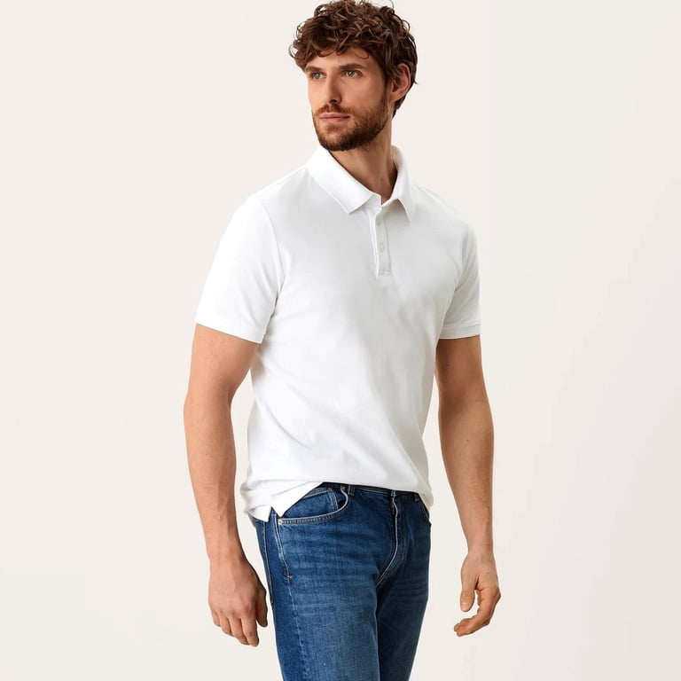 Zfeel Pure Poly Dry Fit Polo Shirt | Polo Collar and Three-Button