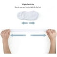 thumbnail image 4 of MONFOOT Women's and Men's 10-Pairs Breathable No-Show Non-slip Socks White (10 Pairs) Large, 4 of 6