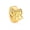 Bowknot, variant on Gold Tone Floral Stopper Charm, S925 Sterling Silver Flower Spacer with Clear Zircon, Positioning Clip for Women’s Bracelets