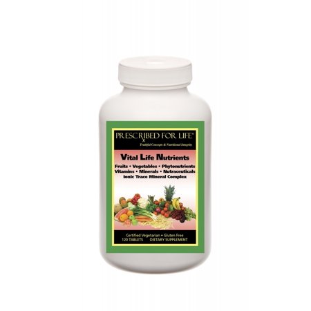Vital Life Nutrients (TM) - The Complete & Ultimate Green Multi-Vitamin in a Whole Food Base, 120 Rapid Dissolve