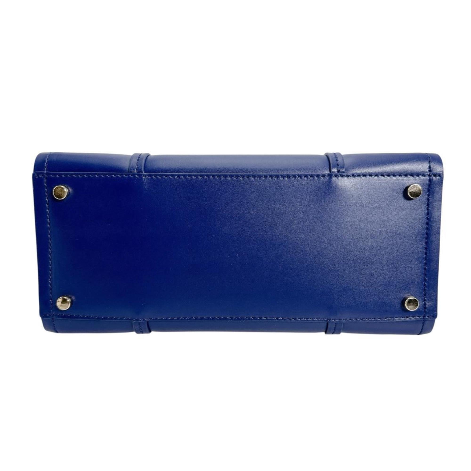Pre-Owned Kate Spade Handbag 2WAY Bag Elodie Arbor Small Leather Blue x Pink (Good)