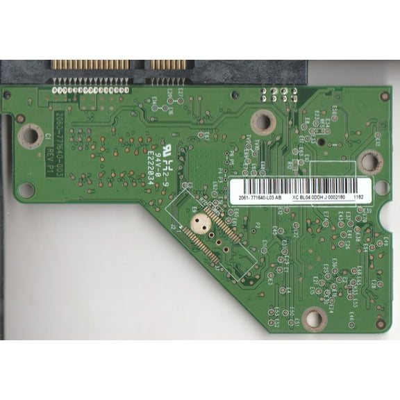 WD5000AAKX-08ERMA0, 2061-771640-L03 AB, WD SATA 3.5 PCB
