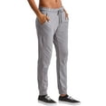thumbnail image 4 of Hanes Women's Joggers French Terry Sweatpants Pockets Stretch Waistband Drawcord 30" inseam, 4 of 5