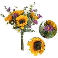 thumbnail image 3 of Ramo de girasoles artificiales CEWOR con girasoles, 3 of 7