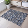thumbnail image 3 of Dalyn Rugs Premium Machine Washable Mayfield AMF1155 Navy 1'8" x 2'6" Rug, 3 of 6