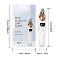 thumbnail image 2 of NWOKYZGH Blackhead Remover Pore Vacuum, Blackhead Vacuum, Facial Pore Cleaner with 4 Probes, Pore Cleaner, Electric Extractor Tools Kit, Battery Powered, 2 of 9