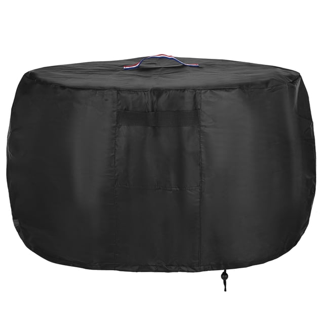 Housse Imperméable pour Foyer Extérieur au Gaz Propane, Housse de Protection pour Foyer avec Cordon de Serrage au Bas