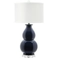 thumbnail image 3 of SAFAVIEH Juniper 30 in. H Ceramic Solid Table Lamp, Navy, 3 of 6