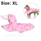 thumbnail image 2 of Chubasquero reflectante para perros con capucha ajustable y gancho y lazo, chaqueta ligera para perros con estampado de poncho MFZFUKR CPB-DE-LYY1930-12, 2 of 5