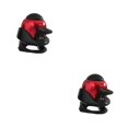 thumbnail image 4 of Greeniant Timbres para bicicletas Accesorios para bicicletas Reemplace el componente Accesorio para ciclismo Anillos de goma Sonido fuerte Timbre para Rojo 2piezas Greeniant CBP374792, 4 of 6