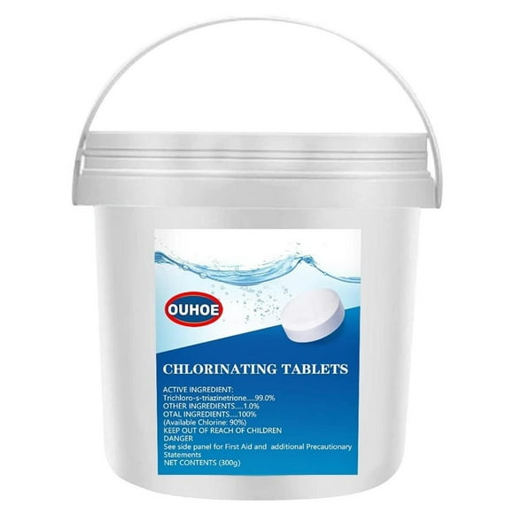300Pcs Cleaning Tablets Pool Cleaning Tablets for Pool Hot Tub
