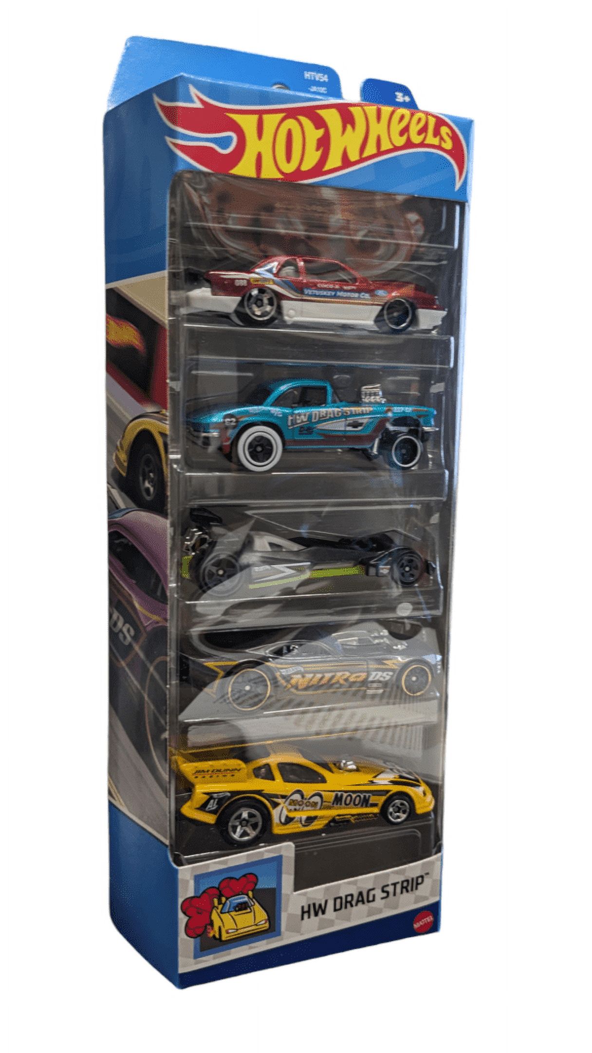 Hot Wheels 5 pack HW Drag Strip - Walmart.com