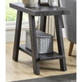 thumbnail image 3 of Contemporary Gray Table / Patio Use / Hardwood Veneer Top, 3 of 3
