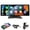 10.26-inch car player + camera, variant on 10.2 Inch Ultra HD Car Touch Screen, Wireless BT Apple CarPlay & Android Auto, Reverse Assist Navigation Music Video Call Function, Universal for Sedan SUV RV Off-Road Vehicles, No Built-In Battery