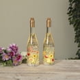 thumbnail image 4 of 12.5 Inch Lighted Spinning Water Globe Bottles with Poppy Flower Design and Timer Set of 2, 4 of 4