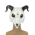 thumbnail image 4 of Máscara de Halloween Yinane Cosplay Novedad Carnival para Masquerade Blanco Accesorios de Halloween, 4 of 8