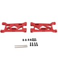 thumbnail image 1 of lionlar 2 Pieces Aluminum Front Swing Arm Set Spare for Lasernut U4 4WD Crawler DIY Red, 1 of 8