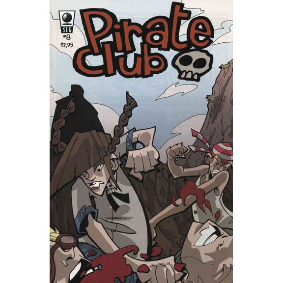Pirate Club #8 VF ; Slave Labor Comic Book
