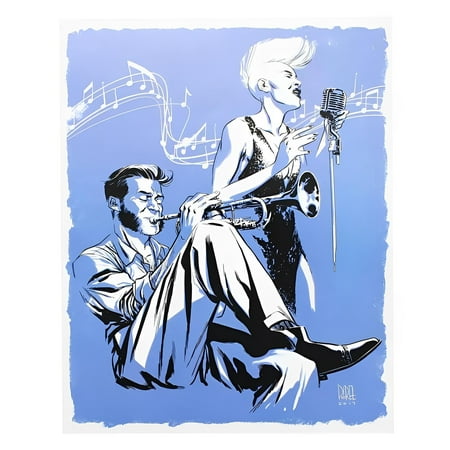 X-Men Jazz 8×10 Art Print by Ramon Perez (C2E2 Nerd Block Exclusive)