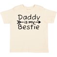 thumbnail image 3 of Inktastic Daddy is My Bestie Boys or Girls Toddler T-Shirt, 3 of 5