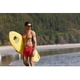thumbnail image 3 of Ekouaer Men' Sqaure Leg Swim Brief Swimsuit Surfing Trunks Swimming Briefs Bathing Suit Quick Dry Swim Trunks, 3 of 6