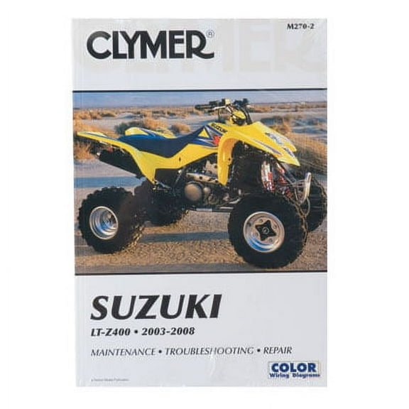 Clymer Repair Manuals for Kawasaki KFX 400 2003-2006