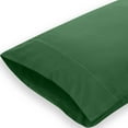 thumbnail image 5 of Royale Linens Queen Pillowcase Set of 2 - Bed Pillow Cover - 20" x 30" - Pillowcases - 1800 Brushed Microfiber, Wrinkle & Fade Resistant - Soft & Cozy- Queen Size Pillow Case (Queen, Hunter Green), 5 of 9