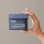 Knours. Plump Pad | Natural Plant | Smooth Lines, Firming, Elasticity | Collagen Support | 2-in-1 Toner Pad + Face Mask | Holy Basil | Power Elasticity-Boosting | All Skin | 110 Count | 185ml/6.25oz