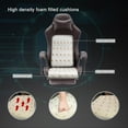 thumbnail image 3 of OHAHO Gaming Chair Computer Chair with Footrest and Lumbar Support, Height Adjustable Game Chair with 360° Swivel Seat and Headrest and for Office or Gaming (Brown), 3 of 7