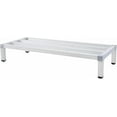 thumbnail image 4 of Dunnage Rack 48'' x 20'',8 Inches Above Ground Level,Aluminum Dunnage Rack 1000 Lb Capacity,Low Shelf for Floor Used for Storage In Kitchens, Restaurants, Supermarkets,Grocery Stores, 4 of 7
