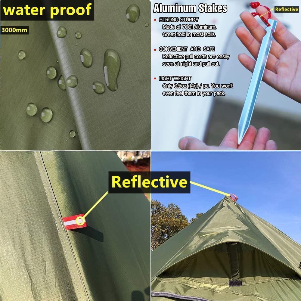 12PersonTent Teepee Tents for Outdoor 
