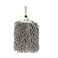 thumbnail image 1 of Bewildely La toalla de mano gruesa para niños se puede colgar, suspender y secar rápidamente un paño fuerte de absorción de agua Suministros de limpieza para el hogar Gris, 1 of 6